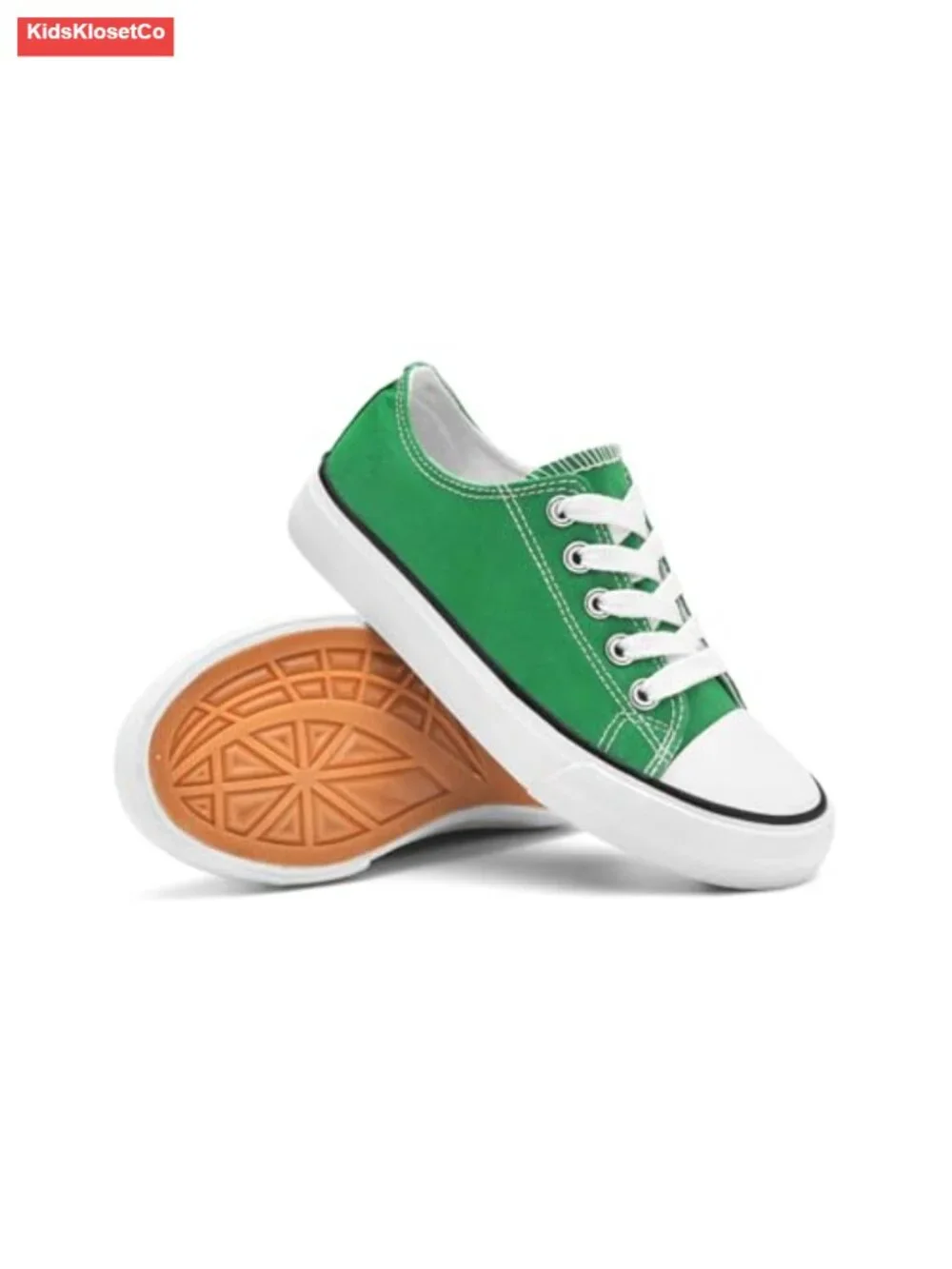 Toddler Canvas Sneakers Low Top Non-Slip Boys Girls Walking Shoes